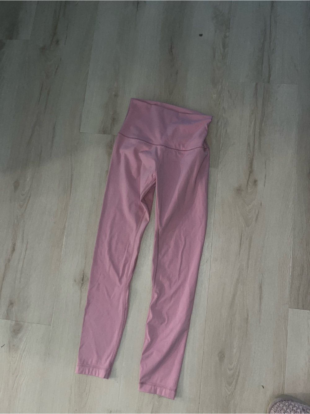 lululemon athletica Girls' Light Pink High-Waist Leggings